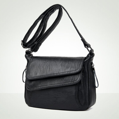 

Tailored Fashion Ladies Luxury Soft Leather Versatile Messenger Bag Shoulder Bag