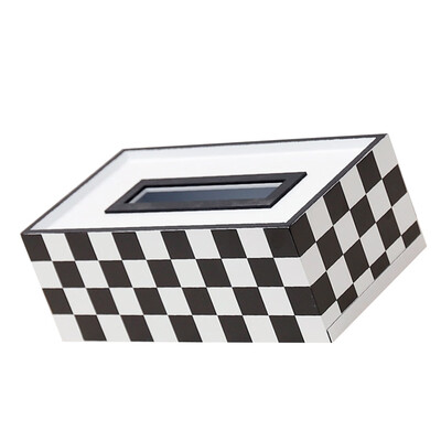 

Printing Paper Rack Elegant Royal Office Car Home Rectangle Shaped Tissue Box Container Towel Napkin Tissue Holder