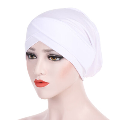 

Women Muslim Hat Cancer Chemo Beanie Ladies Turban Wrap Scarf Cap Head Cover