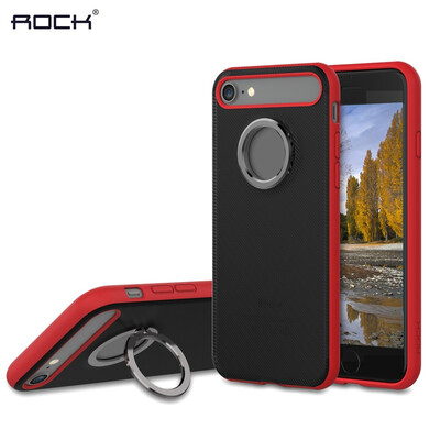 

Rock M2 Magnetic Ring Kickstand Protective Phone Case for iPhone 7