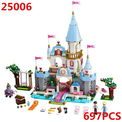 

Lepin 25006 Cinderellas Romantic Castle Legoing 41055 Building Blocks Bricks DIY Toys Kids Gift