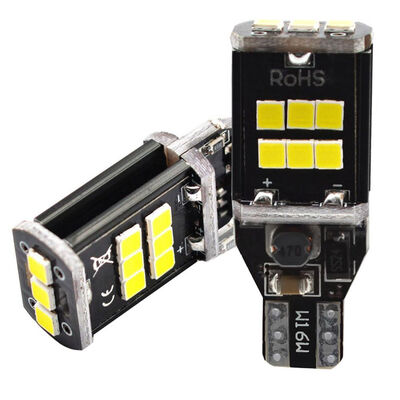 

2pcs 3030 15 SMD Car LED Reverse Light T15 Turn Signal Tail Lamp Auto Backup Brake Bulb