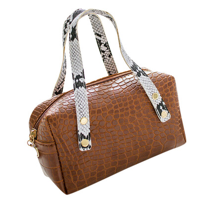 

Tailored Woman 2019 Summer Crocodile Pattern Shoulder Bag Fashion Messenger Bag Handbag