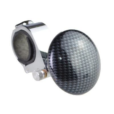 

1x 85x75x65cm Black Power Steering Wheel Ball Car Spinner Handle Knob Replace