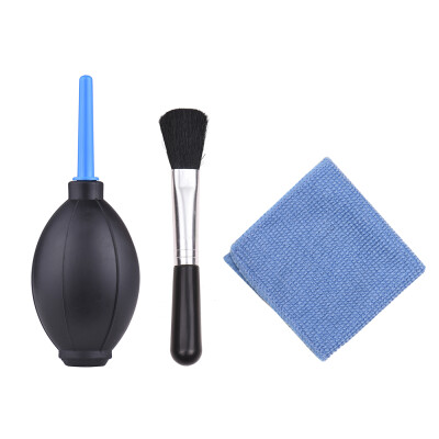 

6 in 1 Dust Cleaner Camera Cleaning Kit Lens Brush 3pcs Cleaning Cloth Air Blower Optical Cleaning Tissue for Canon Nikon Sony