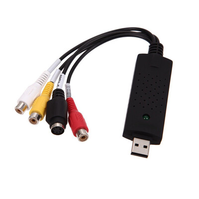 

Video Audio VHS VCR USB Video Capture Card to DVD Converter Capture Card Adapter
