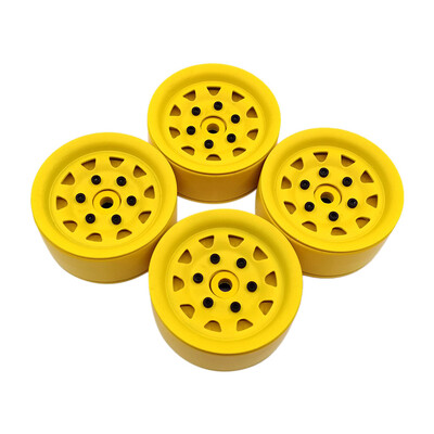 

Tailored 4pcs Heavy Duty Metal Alloy 19in Beadlock Wheel Rim for 110 D90 D110 RC Car