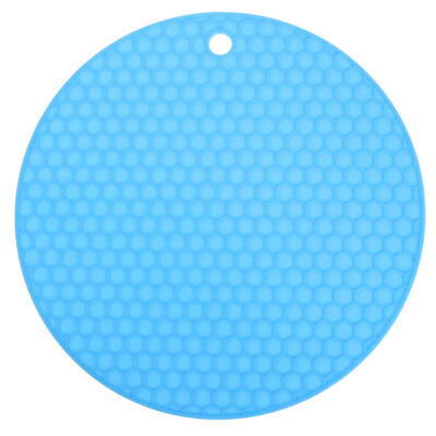 

Silicone Honeycomb Non-slip Table Mat Round Insulation Placemat Cup Pad