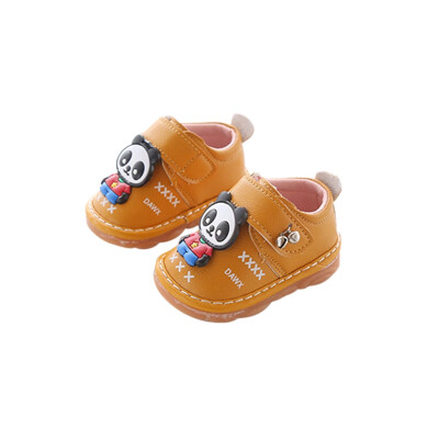 

Toddler Infant Shoes Kids Baby Boys Girls Cartoon Anti-slip Soft Sole Squeaky Sneakers