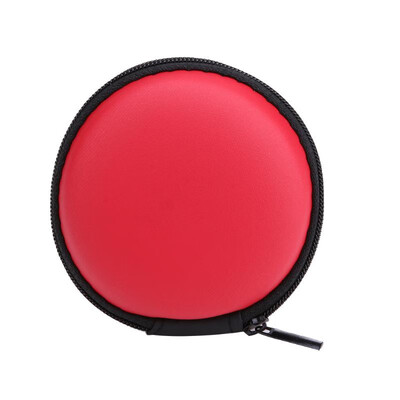 

Mini Round EVA Case Headset Bluetooth Earphone Cable Storage Box