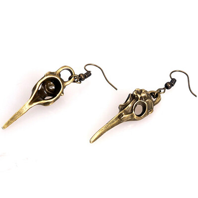 

hengwei Personality Pendant Earrings Tips Stud Earrings Ms Birds Simple Features Earrings