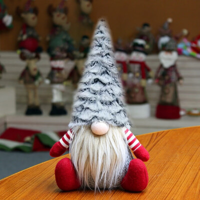 

JPGIF Santa Cloth Doll Birthday Present For Home Christmas Holiday Decoration
