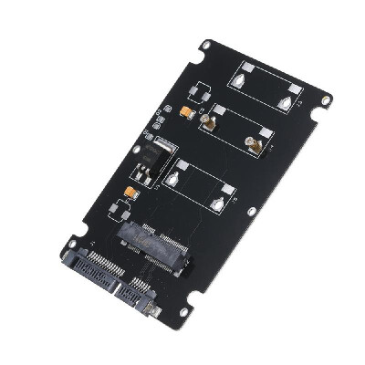 

mSATA to SATA Enclosure mSATA to 25 SATA Adapter SSD Hard Drive Converter to SATA 30 Card with Case