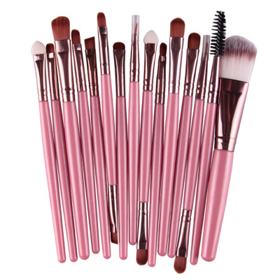 

15pcs Eye Shadow Makeup Brush Set Eyes Make Up Eyebrow Cosmetic Brushes