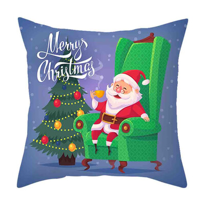 

Siaonvr Christmas Pillow Cover Decor Pillow Case Sofa Waist Throw Cushion Cover