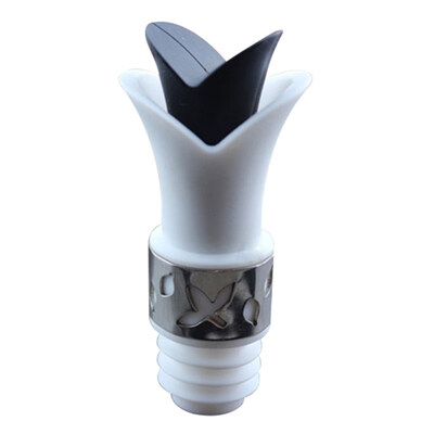 

Lily Flower Silicone Leakproof Red Wine Bottle Pourer Stopper Kitchen Bar Tool