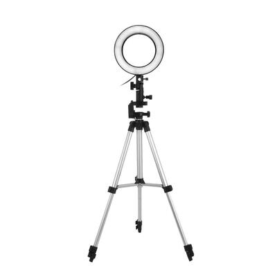 

16cm Studio Camera Ring Light Photo Phone Video Annular Fill Lamp wTripod
