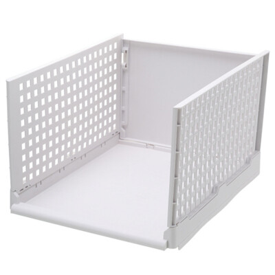 

Siaonvr Folding Bin For Household Clothes Storage Box Divider Drawer Pull Frame