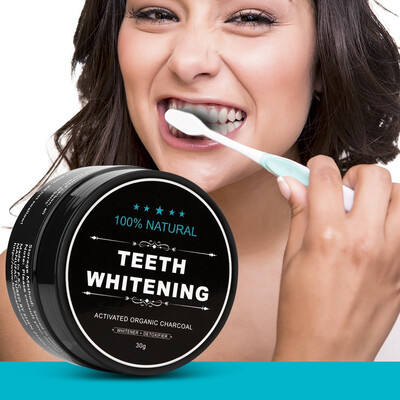 

Natural Teeth Whitening Powder Smoke Coffee Tea Stain Remover Oral Hygiene Dental Care
