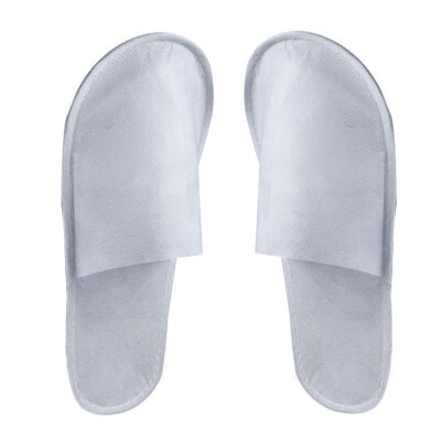 

Men Women Party Sanitary Home Disposable Slipper Guest Hotel Use Fluffy 10 Pairs