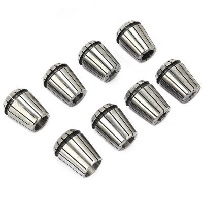 

Greensen 8PCS Manganese Steel ER32 Precision Spring Collet Chuck for CNC Milling Lathe Engraving Machine