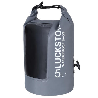 

5L Transparent Backpack Outdoor Waterproof Drifting Camping Bag Travel Kit