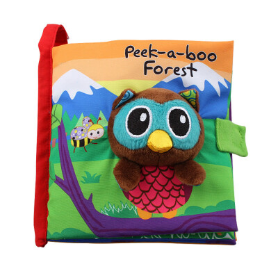 

Gobestart Kids Animal Cloth Book Baby Toy Cloth Development Books Education Books