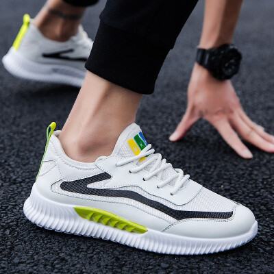 

Mens sports&leisure mens shoes breathable white tide shoes mesh trend wild white shoes casual