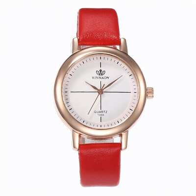 

Womens fashion simple meridian quartz belt wrist