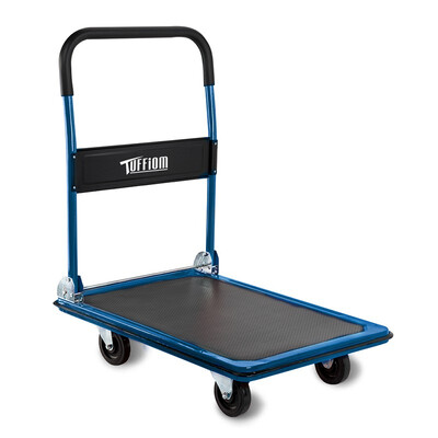 

Ktaxon Platform Truck Handy Cart Foldable Hand Trolley Truck Heavy Duty Warehouse Folding Hand Dolly Car 660lbs