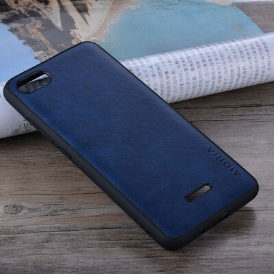 

for xiaomi redmi 6a case 545 Luxury Vintage leather cover phone case for Xiaomi Redmi 6A funda coque capa Business hoesje