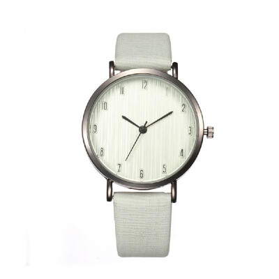 

Women Fashion Simple Wood Veins Leather Band Alloy Case Quartz Wrist Watch