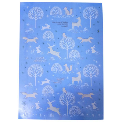 

〖Follure〗Christmas Luminous Glowing Temporary Tattoo Stickers Waterproof Party Favor