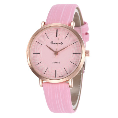 

Summer hot ultra-thin simple fashion leather ladies watch student popular belt watch