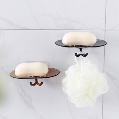 

Siaonvr Flexible Bathroom Soap Dish Storage Holder Rack Soapbox Plate Tray Drain