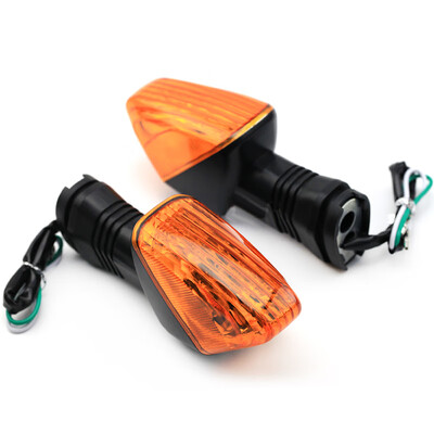 

2x Front Turn Signal Indicator Lights For KAWASAKI ZX-6RR KLE500 KLE 650 KLR650