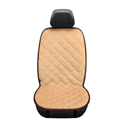 

2in1 12V Car Front Seat Heating Cover Pad with Intelligent Temperature Controller Winter Heater Velvet