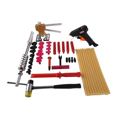 

Ktaxon PDR Tools Car Hail Paintless Dent Repair Glue Sticks Puller Tabs Removal Kit US