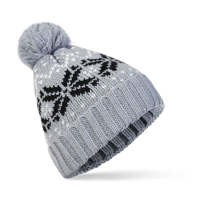 

Womens Men Hat Unisex Fashion Knit Beanie Cap Snowflake Xmas Hat Winter Warm Hat