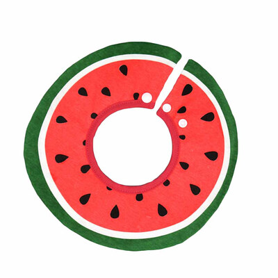 

Newborn Baby Bibs Fruit Pattern 360 Degree Round Cotton Waterproof Girls Boys Baby Saliva Towel