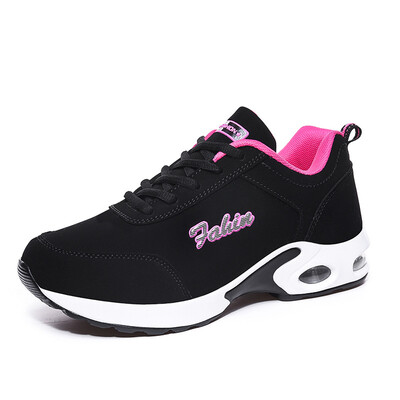 

LZJ 2019 Women Sneaker Autumn Fashion Breathable Air Mesh Lace Up Casual Shoes Ladies Soft Flat Comfort Warm Walking Shoes 35-40