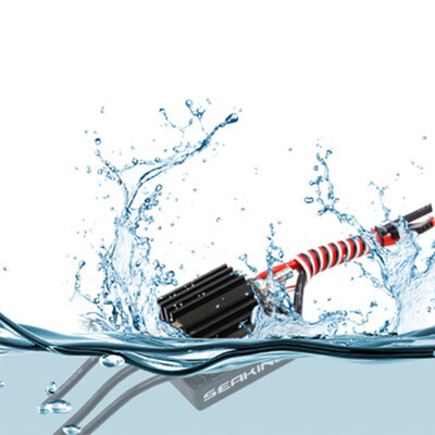

Siaonvr Hobbywing SeaKing Waterproof ESC 60A 2-3S With 6V 3A BEC T-Plug For RC Boat