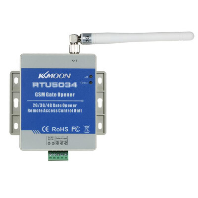 

KKmoon® GSM Door Gate Opener Remote Relay Switch Free Call SMS Command Support 85090018001900MHz