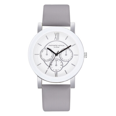 

High Quality Watches Women Simple Scale Dial Ladies Quartz Wristwatch Featured Clock Leather Strap Business Zegarki Damskie