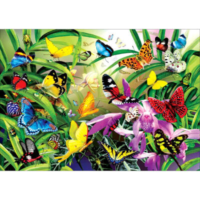 

5D DIY Full Drill Diamond Painting Butterflies Cross Stitch Embroidery Kit