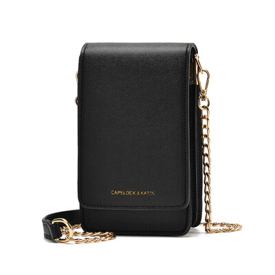 

Mobile Baggage Girls Summer New Fashion One Shoulder Slant Baggage Small CK Chain Lovely