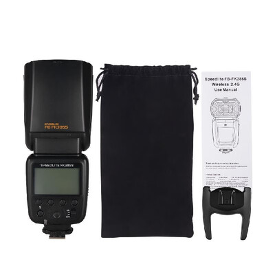 

FB Professional Camera Flash Speedlite Speedlight Wireless 24G with Hot Shoe Mount Diffuser for Canon Sony Nikon Pentax SLR Camer