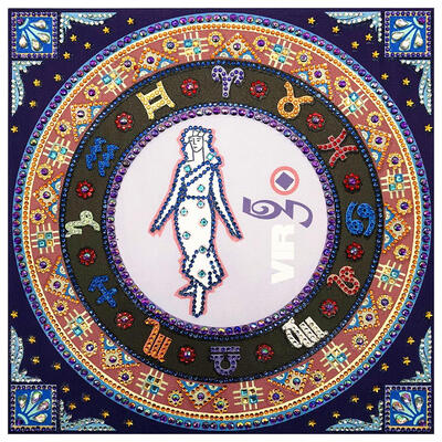 

5D DIY Special-shaped Diamond Painting Constellation Cross Stitch Wall Art