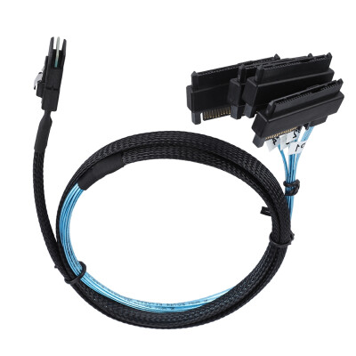 

Greensen Cabledeconn Mini SAS36P SFF-8087 to SFF-8482 SAS2915P SATA HDD Data Transmission Cable