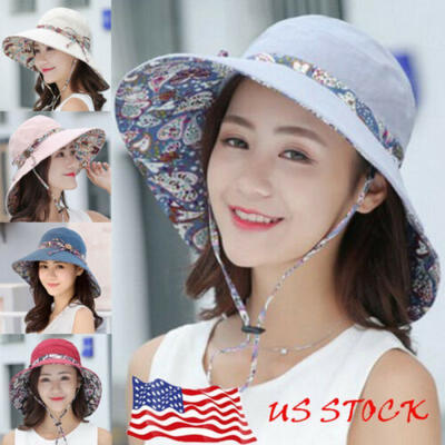 

Fashion Hats for Women Summer Wide Brim Ladies Fedora Sun Hat Caps Outdoor New